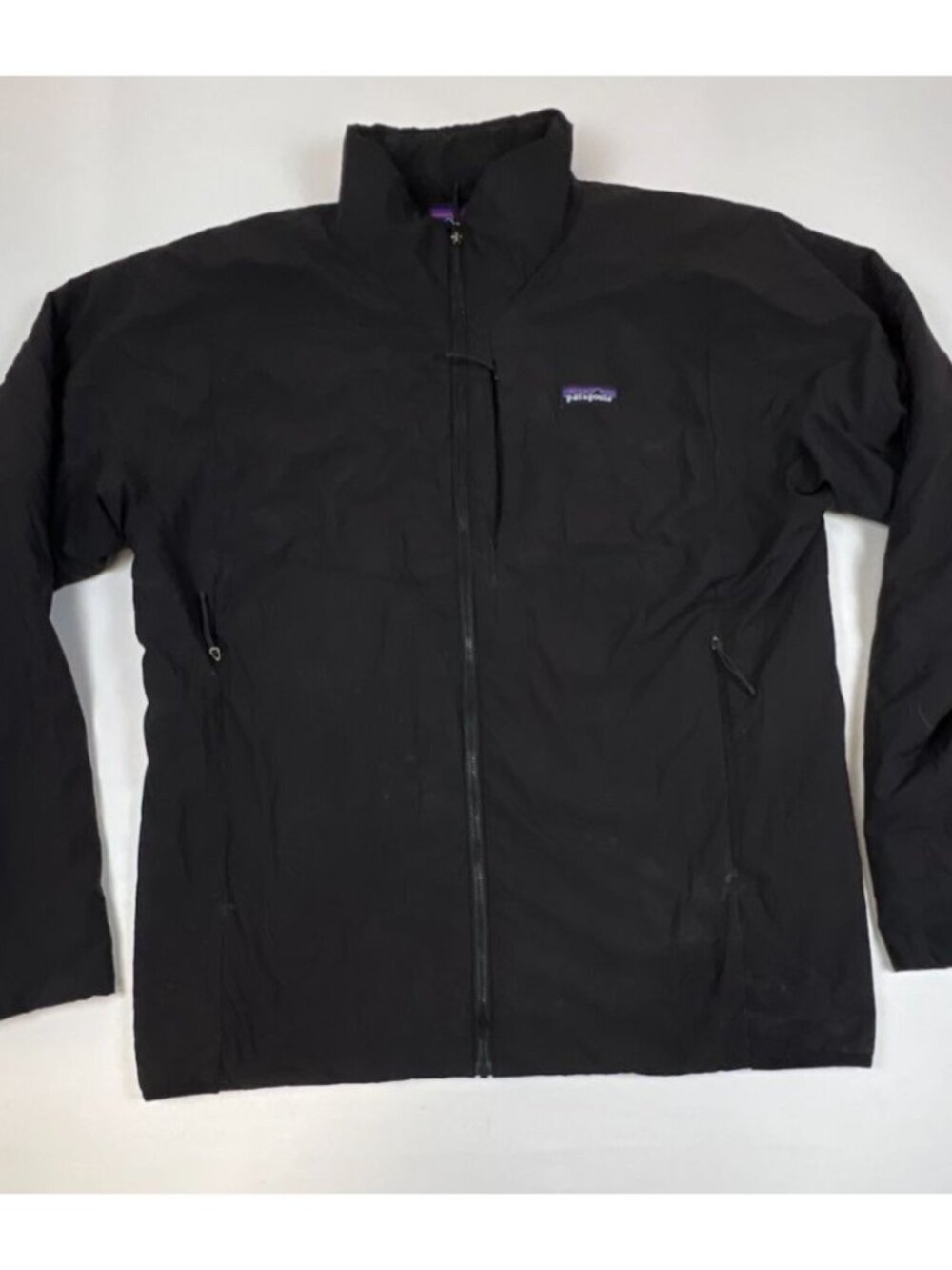 Patagonia Men’s Size L Black Full Zip Lightweight Softshell Jacket